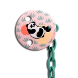 Ланцюжок для пустушки Suavinex Історії панди, рожевий (303927) - Pampik