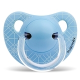 Пустушка силіконова Suavinex Історії панди Бамбук, 0-6 міс., блакитний (303847) - Pampik