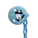 Цепочка для пустышки Suavinex Истории панды, голубой (303931) - Pampik