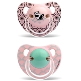 Пустышка силиконовая Suavinex Истории панды, 18+ мес., 2 шт., розовый (303885) - Pampik