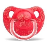 Пустушка силіконова Suavinex Морські історії Червоне море, 6-18 місяців, червоний (303860) - Pampik