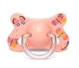 Пустушка силіконова симетрична Suavinex Крилаті історії Рожеві метелики, 4-18 місяців, рожевий (304924) - Pampik