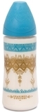 Пляшка для годування Suavinex Couture, 270 мл, блакитний (304151) - Pampik