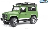 Джип Bruder Land Rover Defender, 28 см (02590) - Pampik - 5