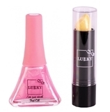 Набір дитячої косметики Lukky Помада, яка змінює колір + лак, жовтий (T13803) - Pampik - 2