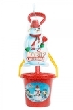 Игровой набор ТехноК Для снеговика, красный (6498) - Pampik - 2