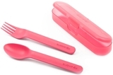 Набір столових приборів Suavinex, рожевий (400789) - Pampik