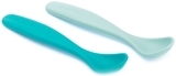 Набір ложок Suavinex, 2 шт., зелений (303652) - Pampik