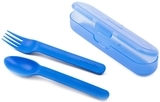 Набір столових приборів Suavinex, синій (400777) - Pampik