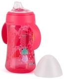 Поїльник Suavinex Історії маленьких монстрів, 270 мл, рожевий (303615) - Pampik - 2