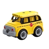 Конструктор DIY Spatial Creativity Автобус, на радіоуправлінні, 24 деталі (LM8092-YZ-1) - Pampik