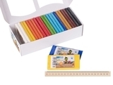 Пластилин восковой Becks Plastilin, 24 шт. (B102352) - Pampik - 2