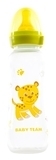 Пляшка з латексної соскою Baby Team, 250 мл, салатовий (1310) - Pampik