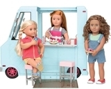 Транспорт для ляльок Our Generation Фургон з морозивом і аксесуарами (BD37252Z) - Pampik - 4