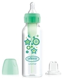 Пляшка-поїльник Dr. Brown's Options +, з вузькою шийкою, 250 мл, зелений (SB81603-P3) - Pampik