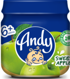 Пюре Andy Яблуко, 80 г - Pampik
