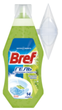 Очищувальний гель для унітаза Bref Зелене яблуко, з кошиком, 360 мл - Pampik