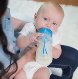 Антиколікова пляшечка Dr. Brown's Options +, з широкою шийкою, 270 мл, блакитний, 2 шт. (WB92602-ESX) - Pampik - 3