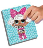 Набір для творчості Ses Creative L.O.L. Surprise Блискуча мозаїка (14195S) - Pampik - 2