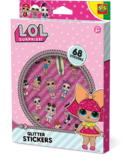 Набор наклеек Ses Creative L.O.L. Surprise Глиттер с блестками (14191S) - Pampik