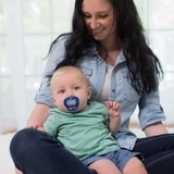 Пустушка Dr. Brown's Advantage, з підсвічуванням, 0-6 міс., блакитний, 2 шт. (PA12004-INTLX) - Pampik - 5