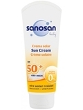 Детский солнцезащитный крем Sanosan Baby SPF 50+, 75 мл - Pampik