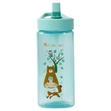 Поїльник Курносики, зі складним носиком і силіконової соломинкою, 420 мл, бірюзовий (7223 зел) - Pampik - 2