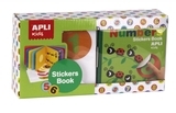 Моя перша книга з наклейками Apli Kids Цифри - Pampik