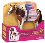 Ігрова фігурка Our Generation Лоша породи Пінто Пасо, 26 см (BD38019Z) - Pampik - 2