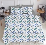 Наволочка Cosas Пір'я, 70х50 см, синій - Pampik - 2