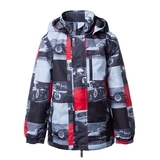 Куртка Huppa Janek 1, полиэстер, р.134, разноцвет (18170110-02104-134) - Pampik