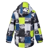 Куртка Huppa Janek 1, полиэстер, р.128, разноцвет (18170110-02147-128) - Pampik - 2