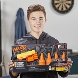 Набор для стрельбы по мишеням Hasbro с бластером Nerf Alpha Strike Fang Qs-4 (E8308) - Pampik - 5