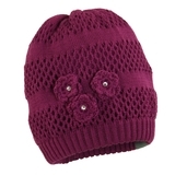 Шапка Huppa Gloria, бавовна, M, бордовий (8343BASE-90034-00M) - Pampik