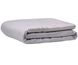 Простирадло на резинці LightHouse, сатин, 200х180 см, сірий (50729) - Pampik