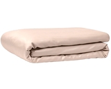 Простирадло на резинці LightHouse, сатин, 200х160 см, персиковий (50668) - Pampik