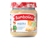 Пюре Bambolina Индейка, 100 г - Pampik