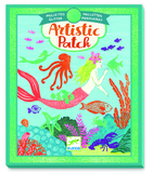 Художні патчі Djeco Океан з блискітками (DJ09466) - Pampik