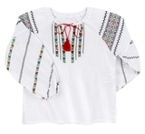 Вишиванка Bembi, р.140, білий (РБ128) - Pampik