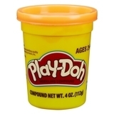 Баночка пластилина Hasbro Play-Doh, оранжевый (B7413) - Pampik