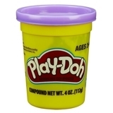 Баночка пластиліну Hasbro Play-Doh, фіолетовий (B7561) - Pampik