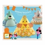 Набор шапочек для праздника Djeco Анимо Риголо, 8 шт. (DJ02077) - Pampik