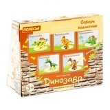 Конструктор-динозавр Polesie Тиранозавр, в коробці, 40 елементів (77158) - Pampik - 6