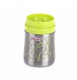 Термос Nuby, для їжі, з відсіком для сухих продуктів і ложкою, 450 мл (5475) - Pampik - 2