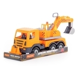 Іграшка Polesie Престиж Екскаватор, в лотку, помаранчевий (76540) - Pampik - 4