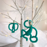 Прорізувач для зубів Matchstick Monkey Танцююча мавпочка, зелений (MM-DMT-008) - Pampik - 9