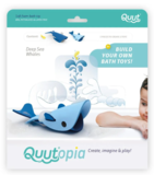 Игрушка для ванной Quut Пазл-головоломка Морские киты (171065) - Pampik