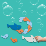 Іграшка для ванної Quut Пазл-головоломка Акули (171041) - Pampik - 10