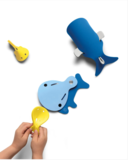 Игрушка для ванной Quut Пазл-головоломка Морские киты (171065) - Pampik - 7
