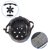 Велосипедний шолом Trybike Coconut, 47-53 см, чорний з помаранчевим (COCO 5S) - Pampik - 3